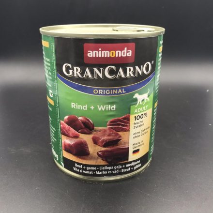 6x GranCarno 800g Vad + Marha