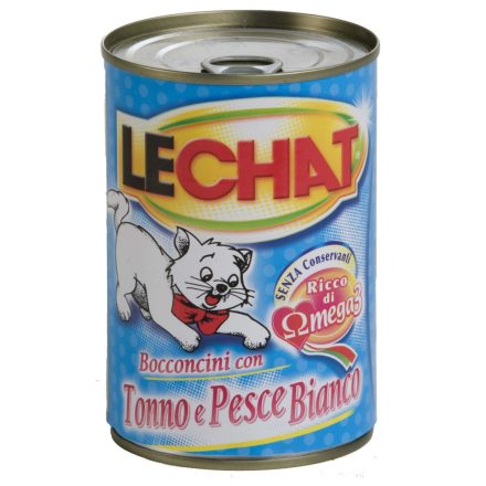 24x LeChat 400g Tonhalas konzerv felnőtt macskák részére