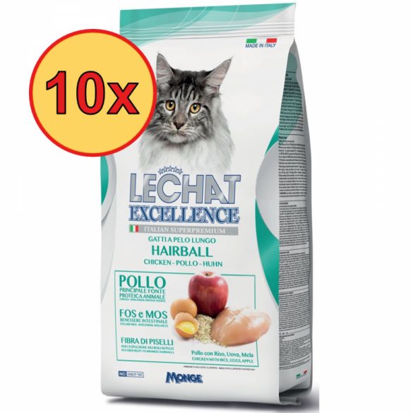10x Lechat Excellence 400g Hairball