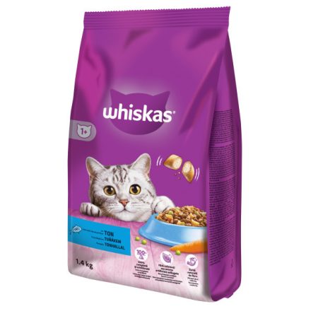 6x Whiskas száraz 1,4kg Tonhal
