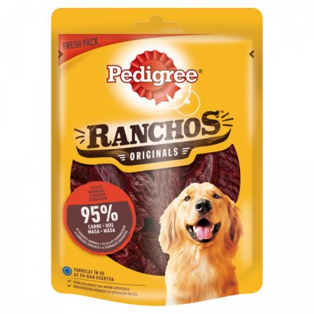 7x Pedigree Ranchos 70g Marha