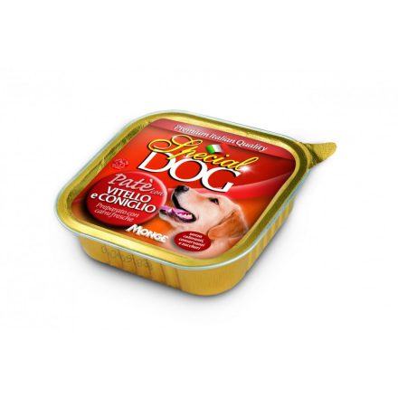 18x Special Dog 300g Pate Borjú + Nyúl Alutálca