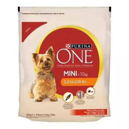 Purina One Mini Senior Csirkés Száraz kutyaeledel 800g