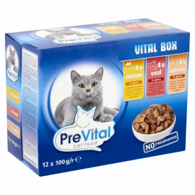 4x Prevital 12x100g Szósz Alutasak