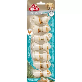 8in1 Delights Dental Rágócsont XS 84g
