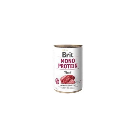 Brit Mono Protein Marha 400g Kutyakonzerv 