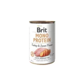   6x Brit Mono Protein Pulyka és Édesburgonya 400g Kutyakonzerv