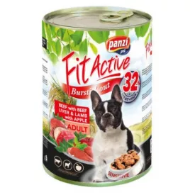 12x Panzi FitActive DOG 1240g Marha+Máj+Bárány