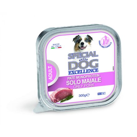18x Special Dog Excellence Monoprotein Pate csak Sertés 300g