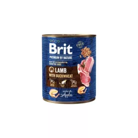   6x Brit Prémium Adult Paté Bárány Hajdinával 800g Kutyakonzerv