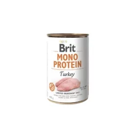 6x Brit Mono Protein Pulyka 400g Kutyakonzerv 