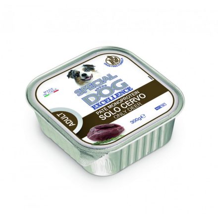 18x Special Dog Excellence Monoprotein Pate csak Szarvas 300g