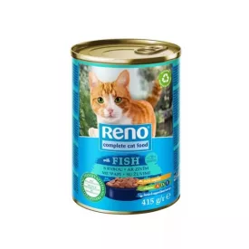 24x Reno Cat 415g Halas konzerv felnőtt macskák részére