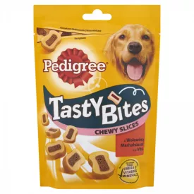 6x Pedigree Tasty Minis Marha + Baromfi szeletek 155g