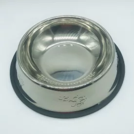 Etetőtál - fém, domború tappancs mintákkal 16cm 200ml
