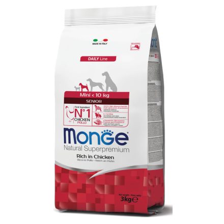 Monge Dog Daily Line 3kg Mini Senior