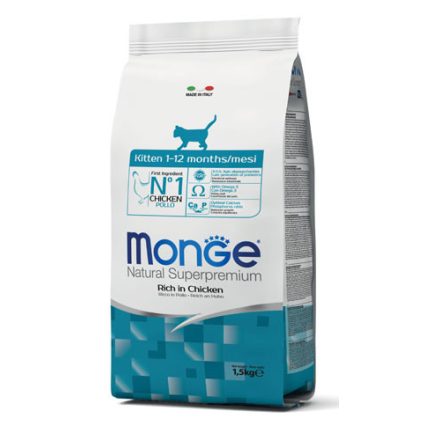 Monge Cat 1,5kg Kitten Csirke