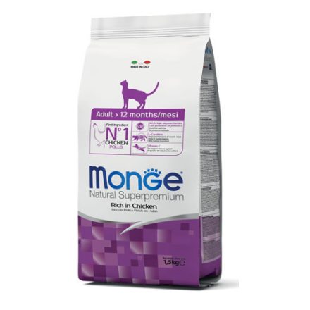 Monge Cat 1,5kg Csirke