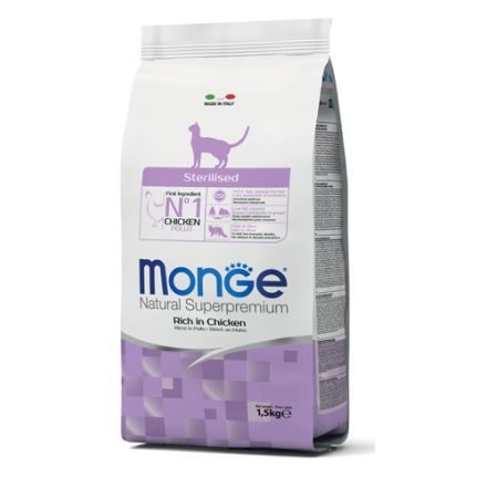 Monge Cat 1,5kg Steril Csirke