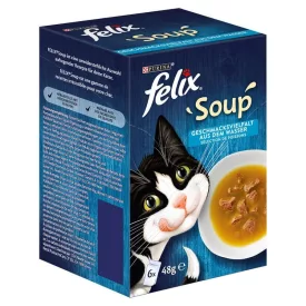 8x Félix Soup Halas válogatás 6x48g