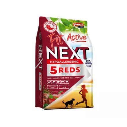 Panzi FitActive NEXT 3kg Hypoallergenic Adult FIVE REDS