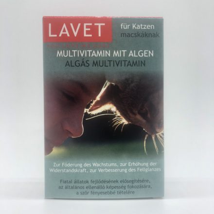 LAVET Algás Multivitamin tabl.macskának 50db