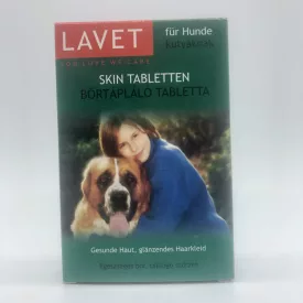12x LAVET Bőrtápláló tabl. kutyának