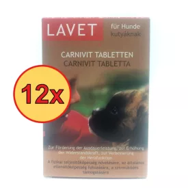 12x LAVET Carnivit tabl.kutyának