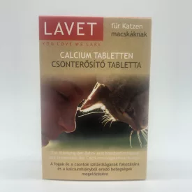12x LAVET Csonterősítő tabl. macskának