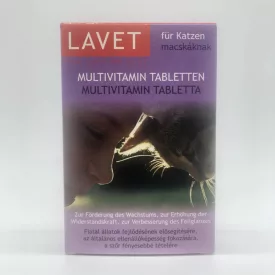 12x LAVET Multivitamin tabl. macskának