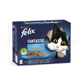 6x Félix 12x85g Fantastic Halas Válogatás  Aszpikban