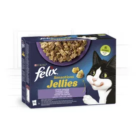 6x Félix 12x85g Sensation Vegyes Válogatás Aszpikban