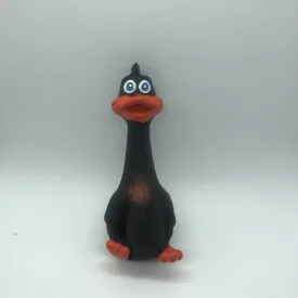 Gumikacsa - sípolós - 18cm - FEKETE