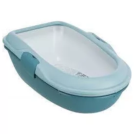   Alomtálca három részes világoskék 59x22x39cm - Trixie Berto Litter Tray - alomtálca szett 