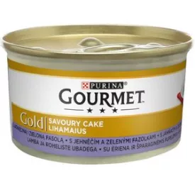 12x Gourmet Gold 85g Ragu Bárány + Zöldbab (695)