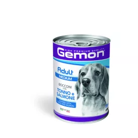   24x Gemon Dog Konzerv Medium Adult 415g Tonhallal és Lazaccal