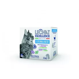 4x Lechat Excellence Alutasak 12x100g Kacsa + Nyúl