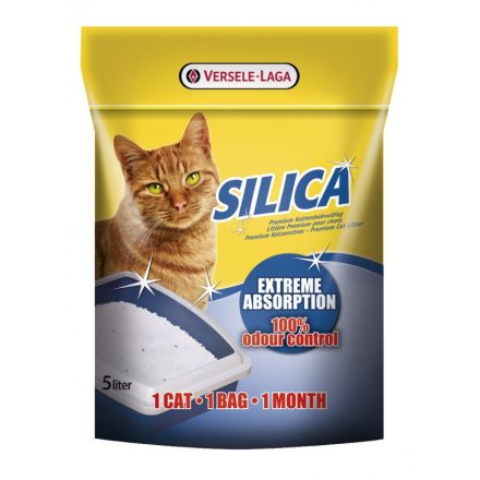 6x Versele-Laga Silica 5l szilikonos macskaalom