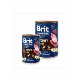 6x Brit Prémium Adult Pate Pulyka Májjal 800g Kutyakonzerv