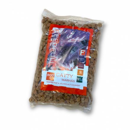 10x FEEDFULL Catty 800g Marha