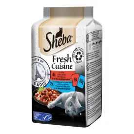 12x Sheba Mini 6x50g Paris DE36L / DR56E