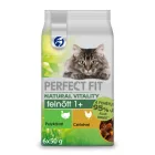 12x Perfect Fit Natural Vitality Mini 6x50g alutasakos macskaeledel csirkével és pulykával