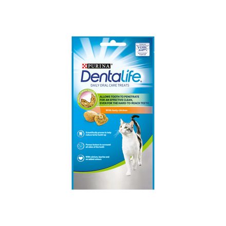 8x Dentalife Cat Csirke 40g