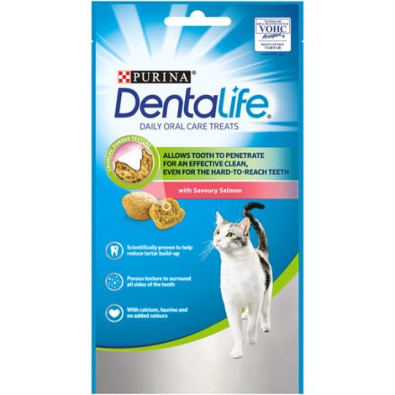 8x Dentalife Cat Lazac 40g