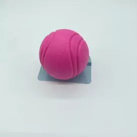 Tömör gumilabda kutyajáték - kb 6 cm - RÓZSASZÍN