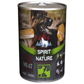   6x Spirit of Nature Hipoallergén KUTYA konzerv 800g Bárány-Nyúl
