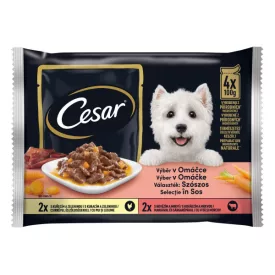 13x Cézár alutasak 4x100g Válogatás mártásban