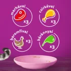 4x Whiskas Junior Klasszikus válogatás Mártásban Alutasakos macskaeledel 12x85g