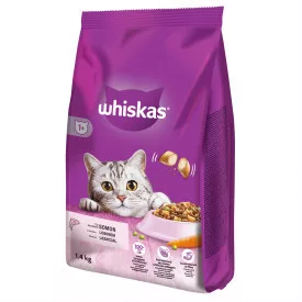 6x Whiskas száraz 1,4kg Lazac