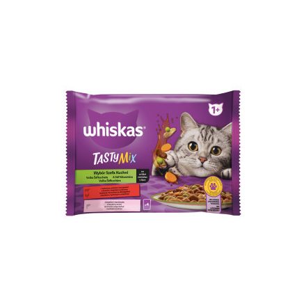 13x Whiskas 4x85g Tasty Mix Séf választása mártásban DC22F